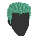 Zoro's Blunt Hair