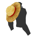 Luffy's Straw Hat (Back)